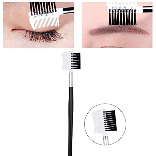 Digital Shoppy 1 Pc Dual Purpose Eyelash Eyebrow 2 In 1 Brush Comb Makeup Cosmetic Tool - Image 4