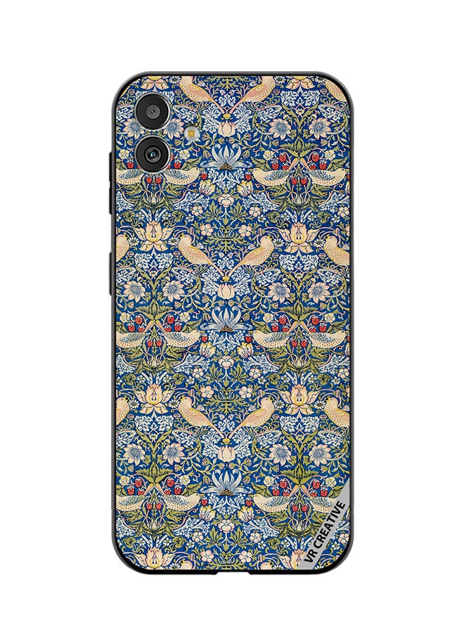 VR CREATIVE Protective Case Cover For Samsung Galaxy F14 Splash Flower Design Multicolour - Image 1