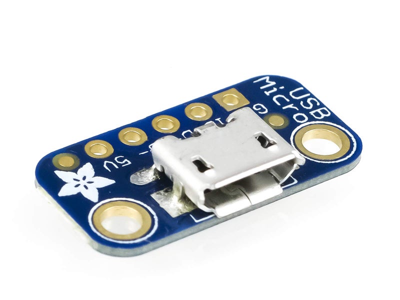 Adafruit لوحة تفكيك USB Micro-B من Adafruit [ADA1833] - Image 4