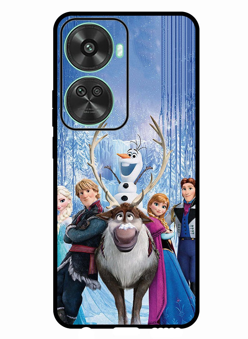 Theodor Protective Case Anti Scratch Shock Proof Bumper Cover For Huawei nova 11 SE Anna Elsa Ice - Image 1