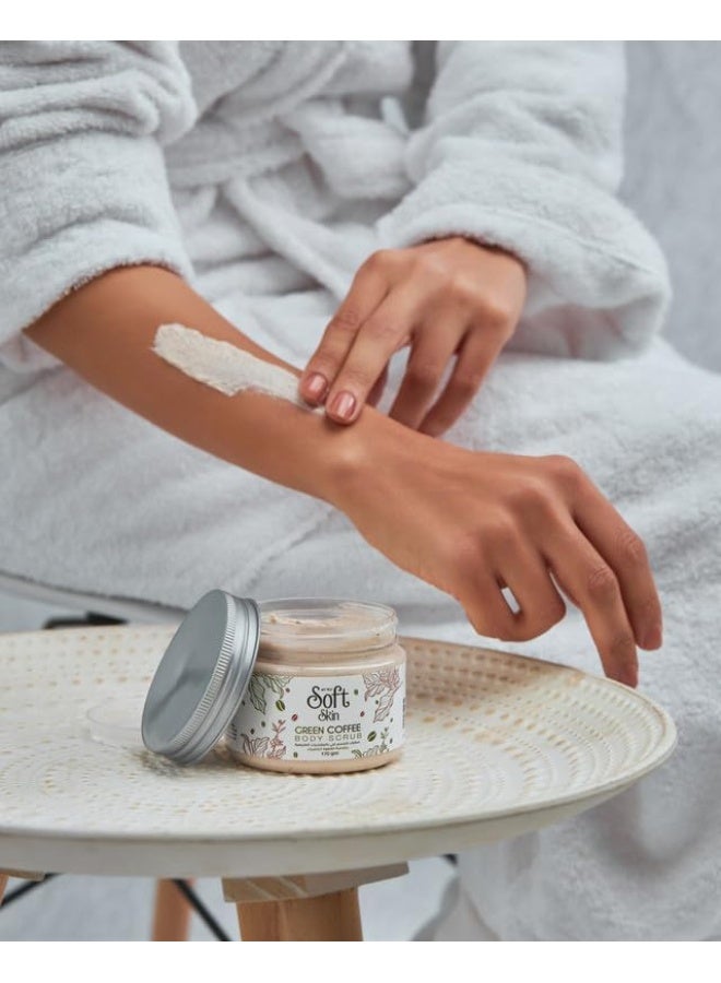 My Way Soft Skin Coffee Body Scrub – Natural Exfoliating Body Polish with Coffee Grounds for Smooth, Glowing Skin – Deep Cleansing & Moisturizing Scrub for Removing Dead Skin,  & Improving Skin Texture – Suitable for All Skin Types - Image 2