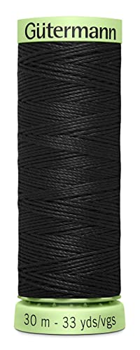 Gutermann Topstitch Heavy-Duty Thread 33yd, Black - Image 5