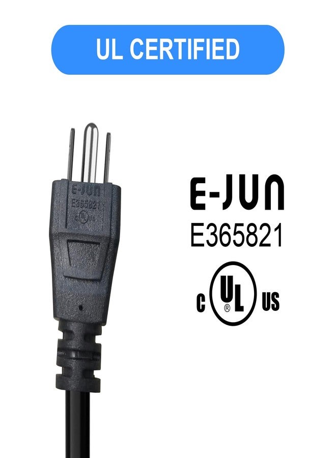 DZQPPC 3 Prong Percolator Power Cord for Hamilton Beach Model 40616 Coffee Pot Replacement Parts for Farberware Computers Monitors 3 ft. Long 16 AWG Heavy Duty - Image 4