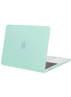 Generic MacBook Pro 13 Inch Case Cover 2022- 2016 Release A2338 M1 A2289 A2251 A2159 A1989 A1706 A1708 Touch Bar Plastic Hard Shell   Case And Screen Protector 13 Inch Color Mint Green  - Image 3