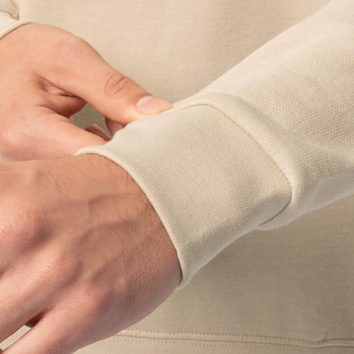 Fruit of the Loom mens Eversoft Fleece Sweatshirts & Hoodies Shirt, Sweatshirt - Khaki Heather, XX-Large US - Image 3