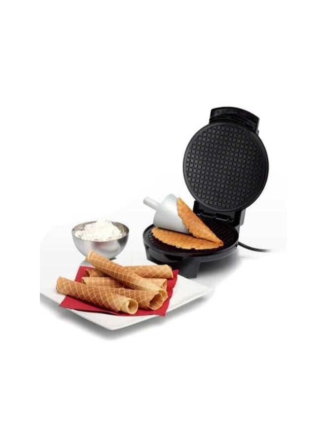 sokany - Sokany 1000 watt ice cream biscuit, sweets, cone and waffle maker. Non-stick plate temperature control and overheat protection - Image 1