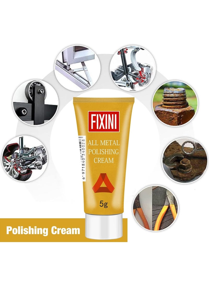 3 Pack Silver Polish, Metal Polishing Paste, Multifunctional Cleaning Cream for Copper, Brass, Gold, Silver, Aluminum, Chrome, Stainless Steel - Image 4