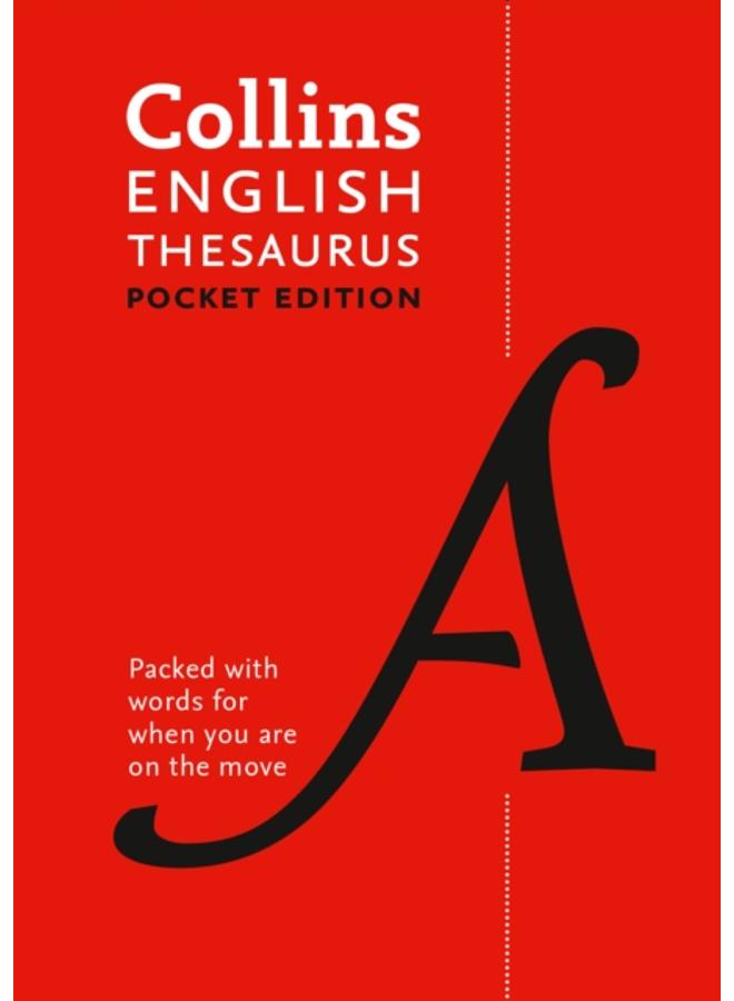 English Pocket Thesaurus : The Perfect Portable Thesaurus