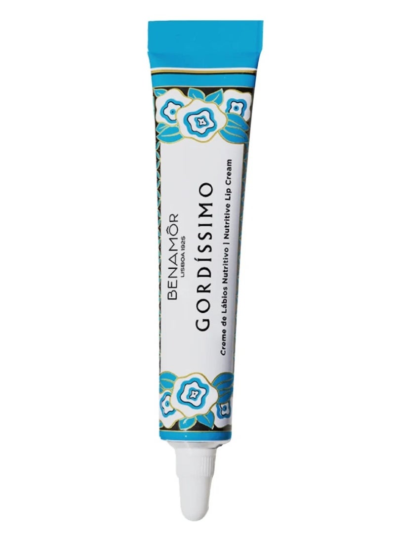 BENAMÕR Gordissimo Nourishing Lip Cream – Shea Butter & Almond Oil Lip Moisturiser – Softening, Hydrating Lip Care – Paraben Free, Vegan – 10ml - Image 4