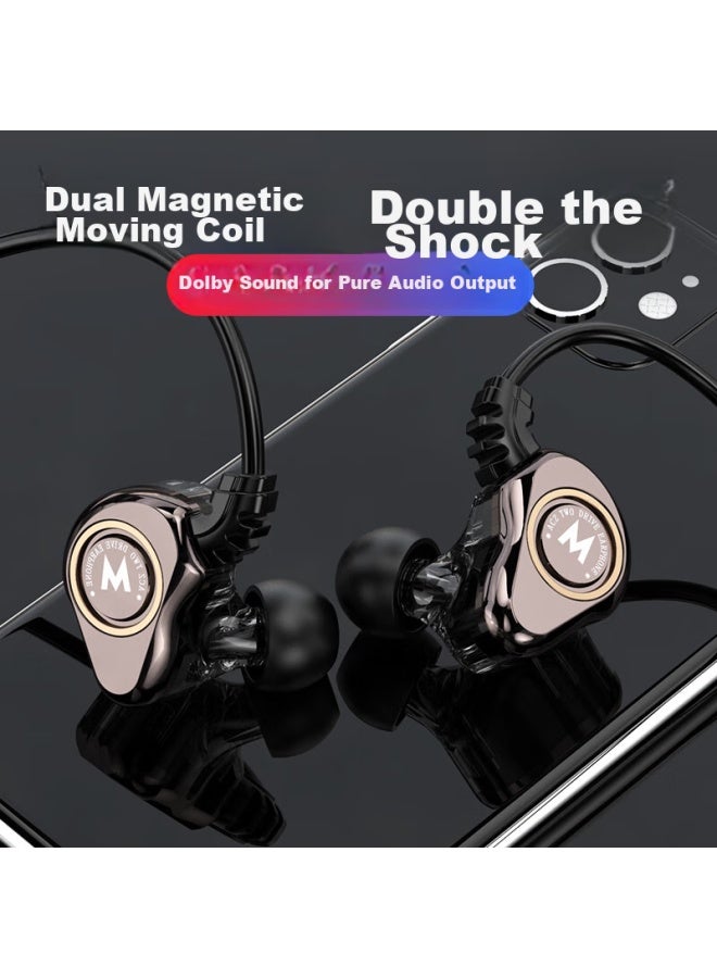 Bkayp Wired Gaming Headset, Type-c In-ear, For Esports, Pubg, Honor Of Kings, Gunfight, Computer And Mobile Phone, Sleep Headphones, Noise-cancelling, Music, Calls, Suitable For Apple And Huawei - Image 3