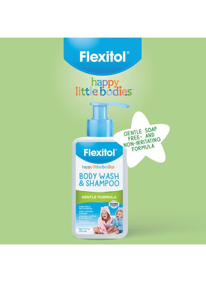 Flexitol Happy Little Bodies Body Wash and Shampoo, Gentle Formula, 7.1 Ounce - Image 5