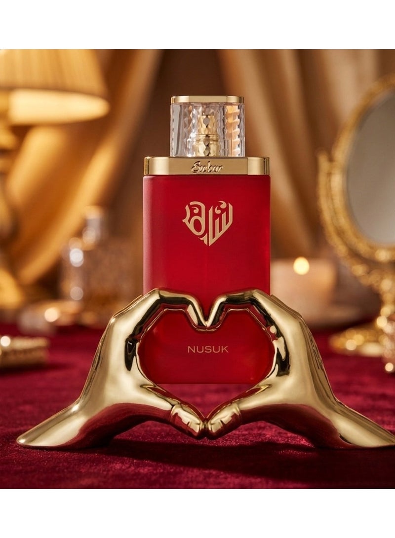 Nusuk Saher Eau de Parfum – 100ml | Floral Fruity Gourmand - Image 4