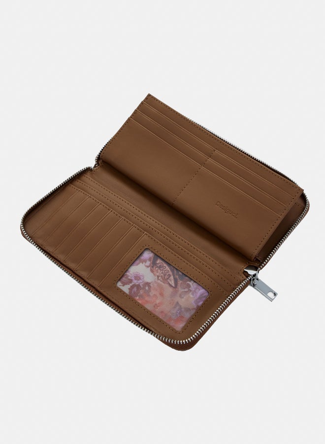 DESIGUAL Large perforated studded wallet - Image 3