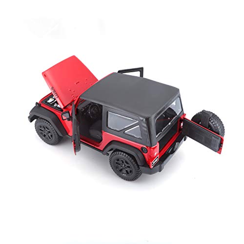 Bauer Spielwaren مايستو 1:18 2014 جيب رانجلر سيارة مصنوعة من المعدن - Image 3