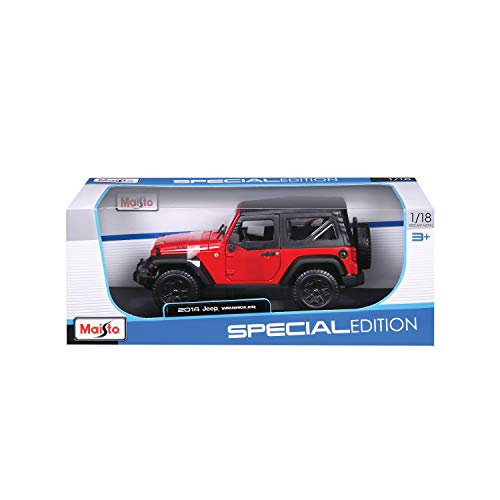Bauer Spielwaren مايستو 1:18 2014 جيب رانجلر سيارة مصنوعة من المعدن - Image 5