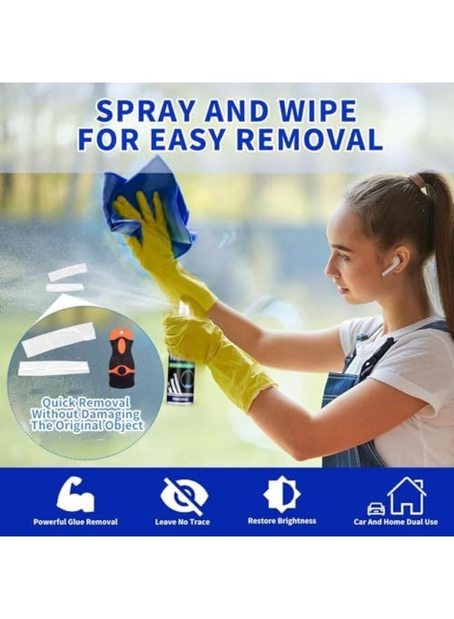 Adhesive Remover Low VOC Glue Removal Paint Safe with Scraper Tool to Removes Stickers, Labels, Decals, Residue on Car Bumper, Windows, Wall & Floor, 3.4 oz/100ml - Image 3