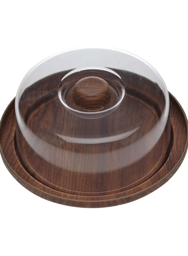 إيفيلين صينية تقديم كيك مع غطاء 23 سم