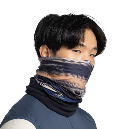 Buff Polar Neck Gaiter, Cold Weather Neckwear, Thermal Insulated Fleece, UPF 50 Sun Protection, Breathable, Arky Navy, Adult Size - Image 3