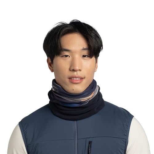 Buff Polar Neck Gaiter, Cold Weather Neckwear, Thermal Insulated Fleece, UPF 50 Sun Protection, Breathable, Arky Navy, Adult Size - Image 2