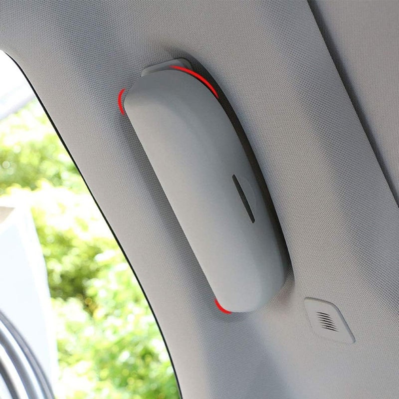 QASULER Car Sunglasses Holder for Toyota - Image 2