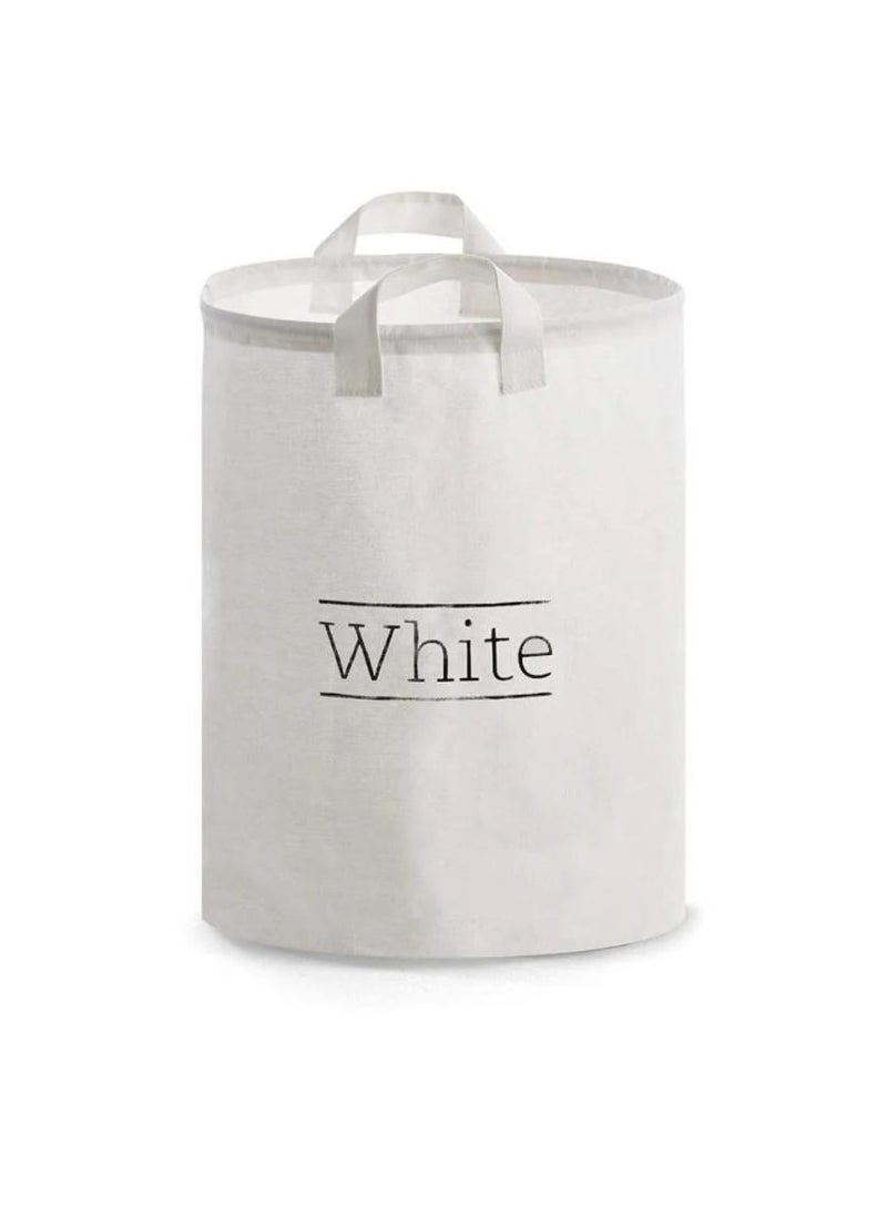 ريان Rayen سلة غسيل 55×40 سم بلاك & وايت | كبيرة السعة ومقاومة للماء | صناعة إسبانية – موديل 2303.01 - Image 3