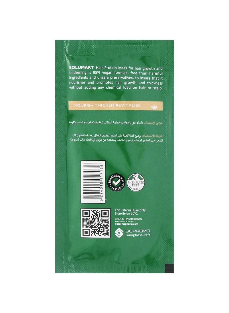 SOLUMART Solumart Hair protein mask G Bundle of 3 sachets - Image 2