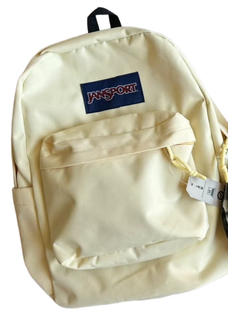 School Jansport Backpack White JanSport Unisex SuperBreak Backpack