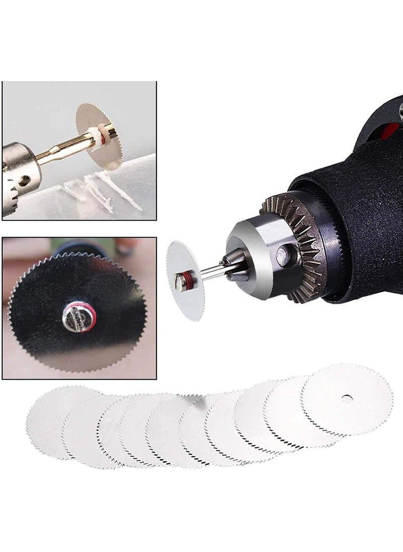 DIY Crafts DIY Crafts CTDIYHI41470 5 PCSSet 25mm Wood Saw Blade Disc 2 x Rod DIY Tools for Rotary Cutting  - Image 4