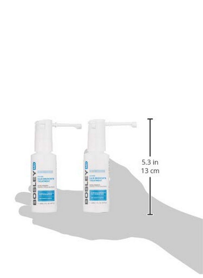 BOSLEYMD Men'S Minoxidil Nomess Sprayer Extra Strength 2 Fl Oz (2 Count)  - Image 4