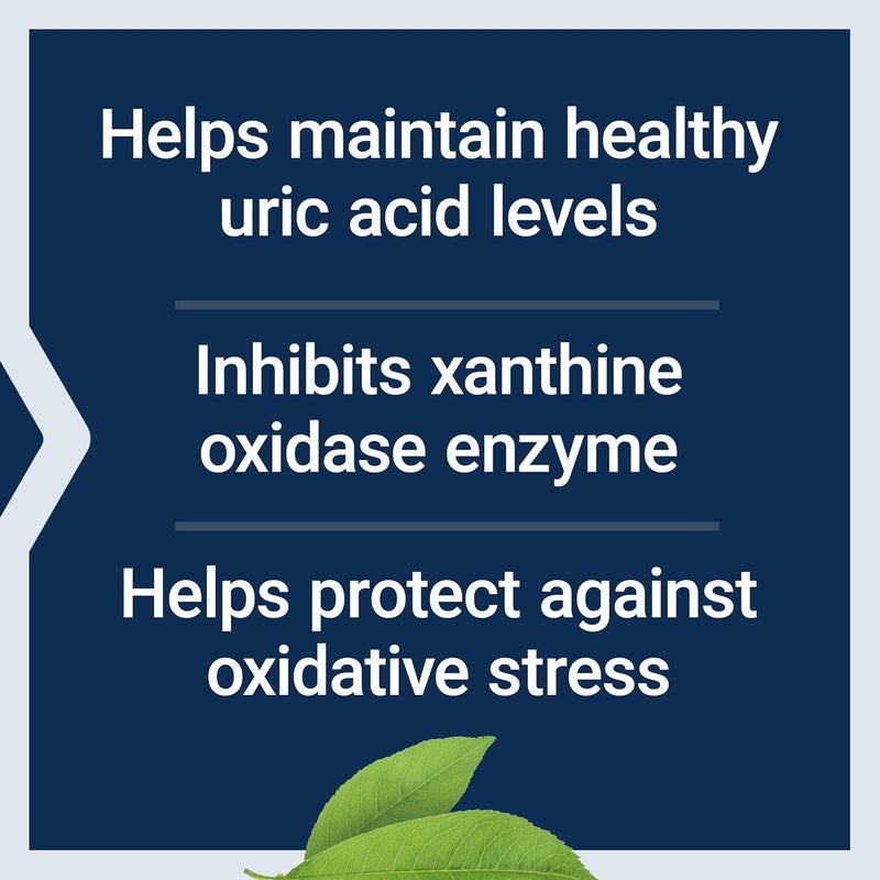 Life Extension مكملات لايف إكستينشن للتحكم في حمض اليوريك تعزز توازن حمض اليوريك الصحي صحة المفاصل تخفيف الانزعاج خالية من الغلوتين غير معدلة وراثيًا نباتية 60 كبسولة - Image 4