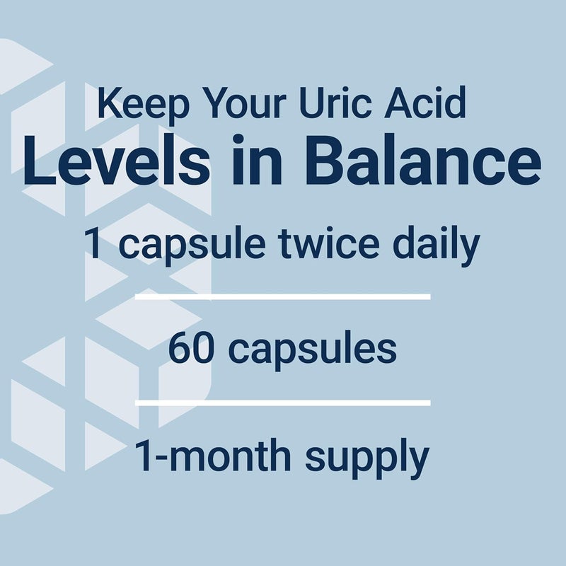 Life Extension مكملات لايف إكستينشن للتحكم في حمض اليوريك تعزز توازن حمض اليوريك الصحي صحة المفاصل تخفيف الانزعاج خالية من الغلوتين غير معدلة وراثيًا نباتية 60 كبسولة - Image 5