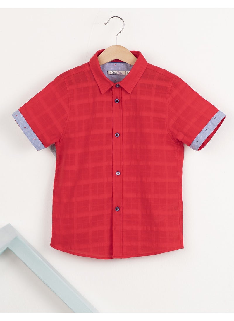 Ollie&Olla Red Boy Shirt  - Image 4