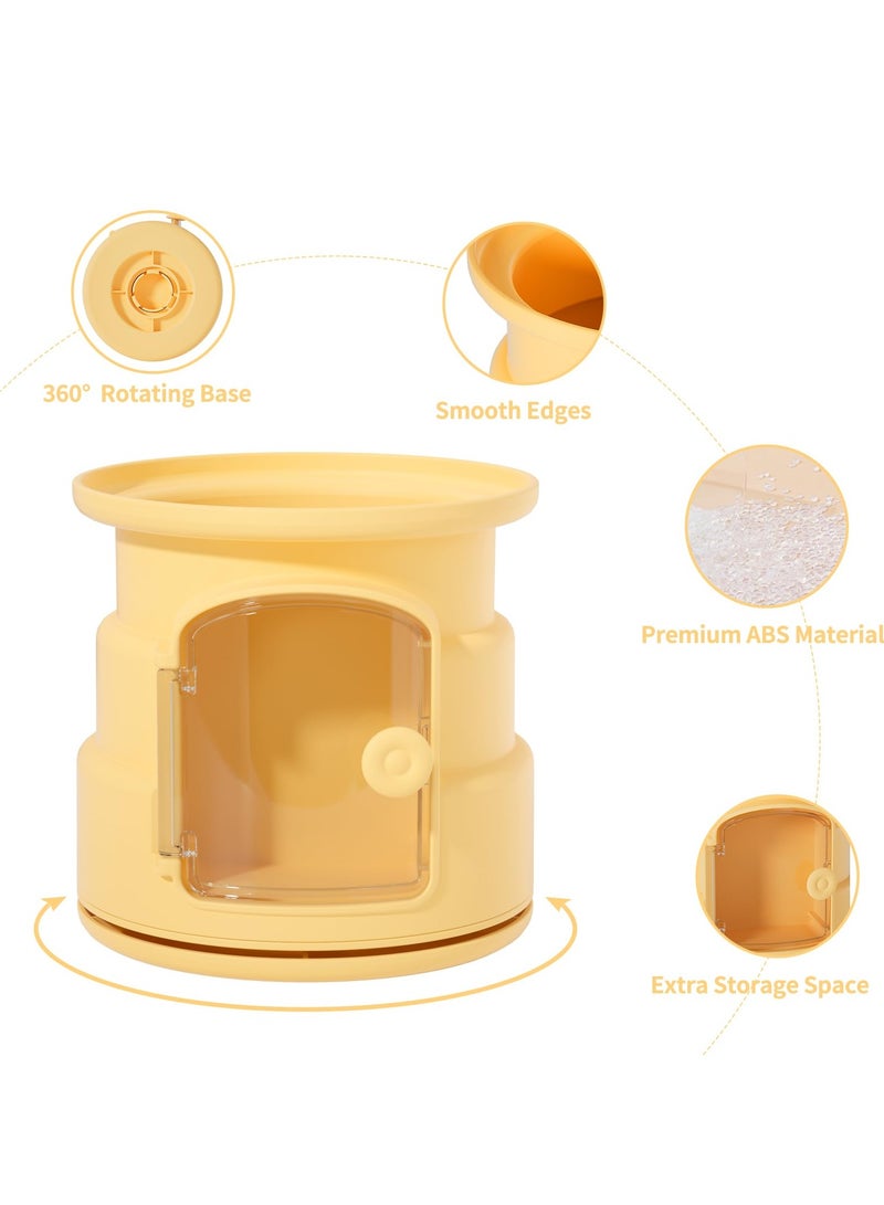 SYOSI 2 Pcs Pen Holder for Desk, 360 Degree Rotating Pencil Holder Makeup Brush Holder, Multifunctional Pen Organizer, Desk Caddy for School, Office, Home, Art Supply - Image 5