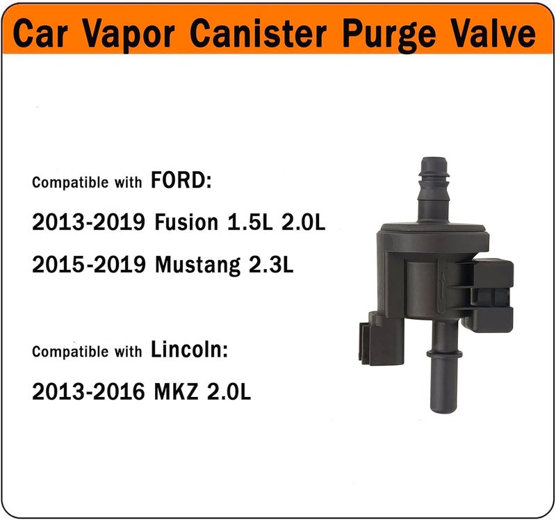 ZIMGLOBAL Car Vapor Canister Purge Valve for Ford and Lincoln - Image 2