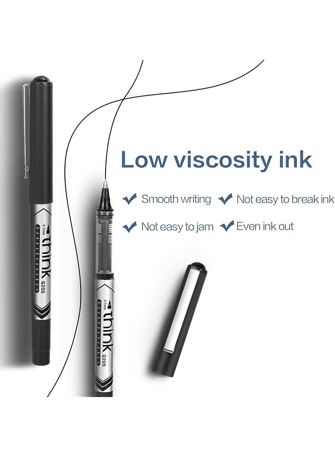 ديلي قلم حبر أسود 0.7 - Image 4