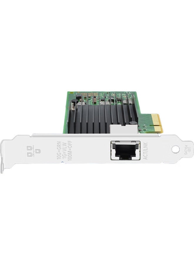 Eb-Link Intel X550 Chip, Pci-E X4 10G Single-Port Server Network Card, X550-T1 10G Electrical Port, Copper Cable Link Aggregation, Virtual Machine - Image 1