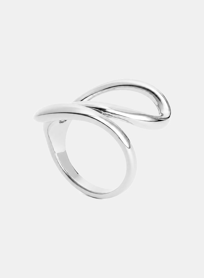 Akher el Ankoud Women'S Ring With A Modern Double Design - Image 1