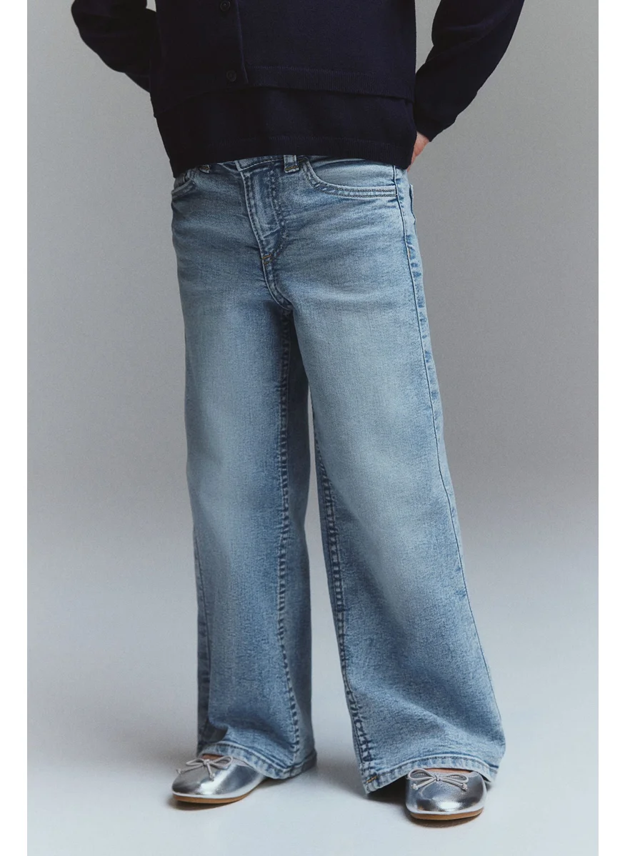 اتش اند ام Superstretch Wide Leg Jeans