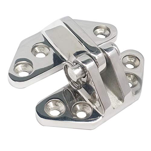 NRC&XRC Heavy Duty 316SS Marine Grade Casting Hatch Hinge 2-3/4" x 2-3/4" for Boat, RV - Image 1