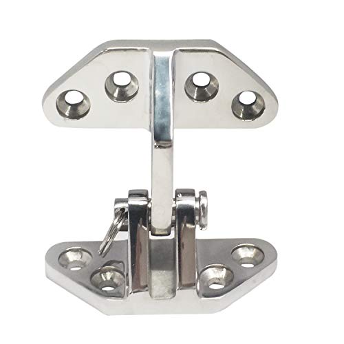 NRC&XRC Heavy Duty 316SS Marine Grade Casting Hatch Hinge 2-3/4" x 2-3/4" for Boat, RV - Image 5