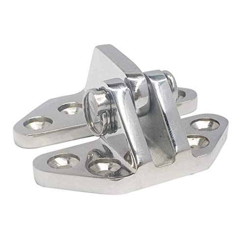 NRC&XRC Heavy Duty 316SS Marine Grade Casting Hatch Hinge 2-3/4" x 2-3/4" for Boat, RV - Image 4