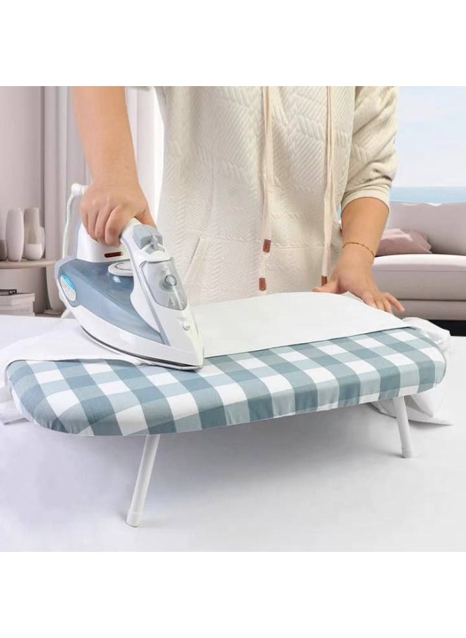 👚🧺 ترابيزة مكواة ميني قابلة للطي – عملية، مستوردة، وسهلة التخزين OM