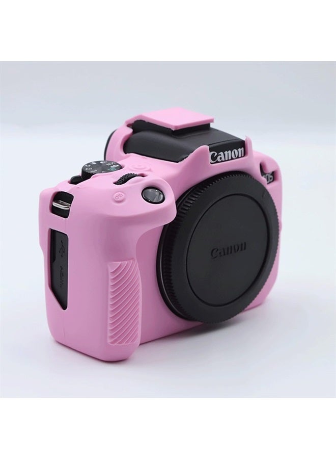 Rieibi EOS R50 Case, Soft Silicone Protective Case for Canon EOS R50 EOSR50 Camera, Lightweight EOS R50 Camera Case - Pink - Image 4