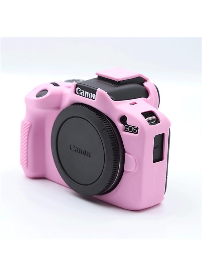 Rieibi EOS R50 Case, Soft Silicone Protective Case for Canon EOS R50 EOSR50 Camera, Lightweight EOS R50 Camera Case - Pink - Image 3