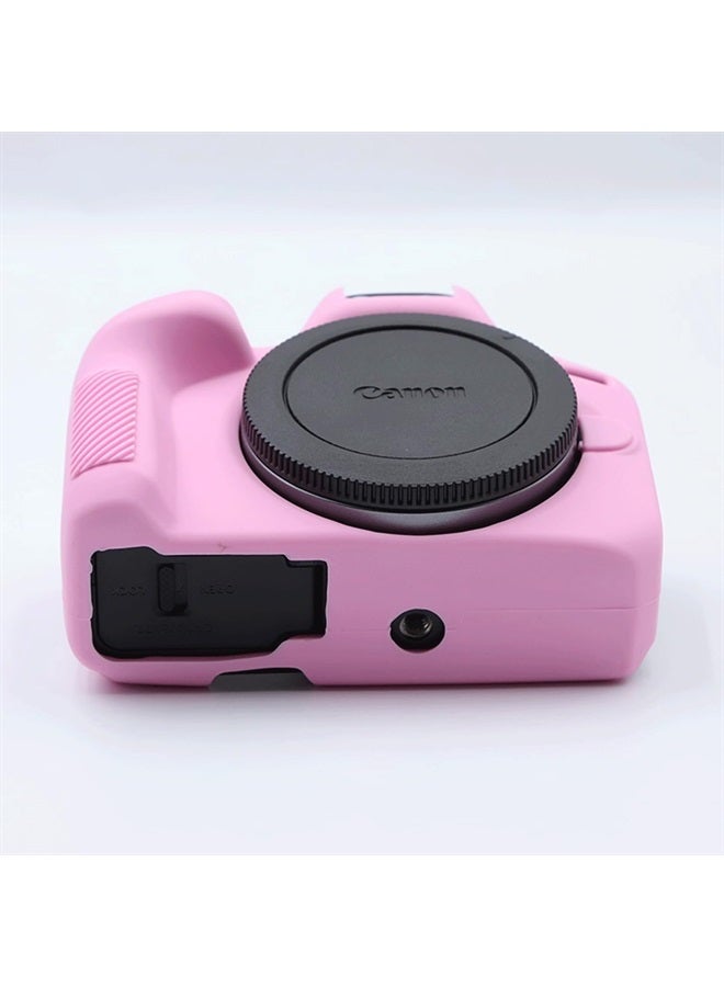 Rieibi EOS R50 Case, Soft Silicone Protective Case for Canon EOS R50 EOSR50 Camera, Lightweight EOS R50 Camera Case - Pink - Image 5