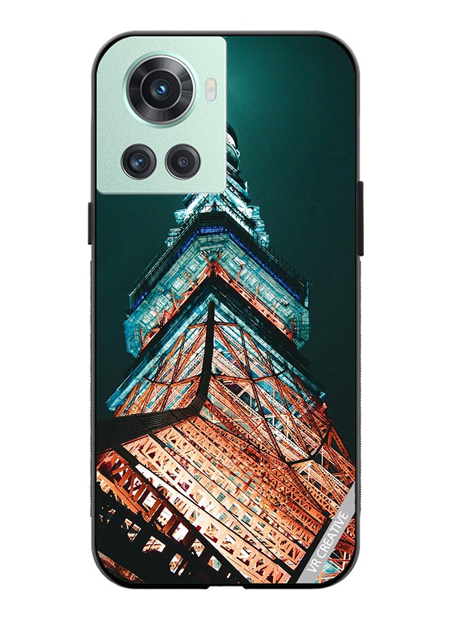 VR CREATIVE Protective Case Cover For OnePlus Ace Tokyo Tower Design Multicolour - Image 1