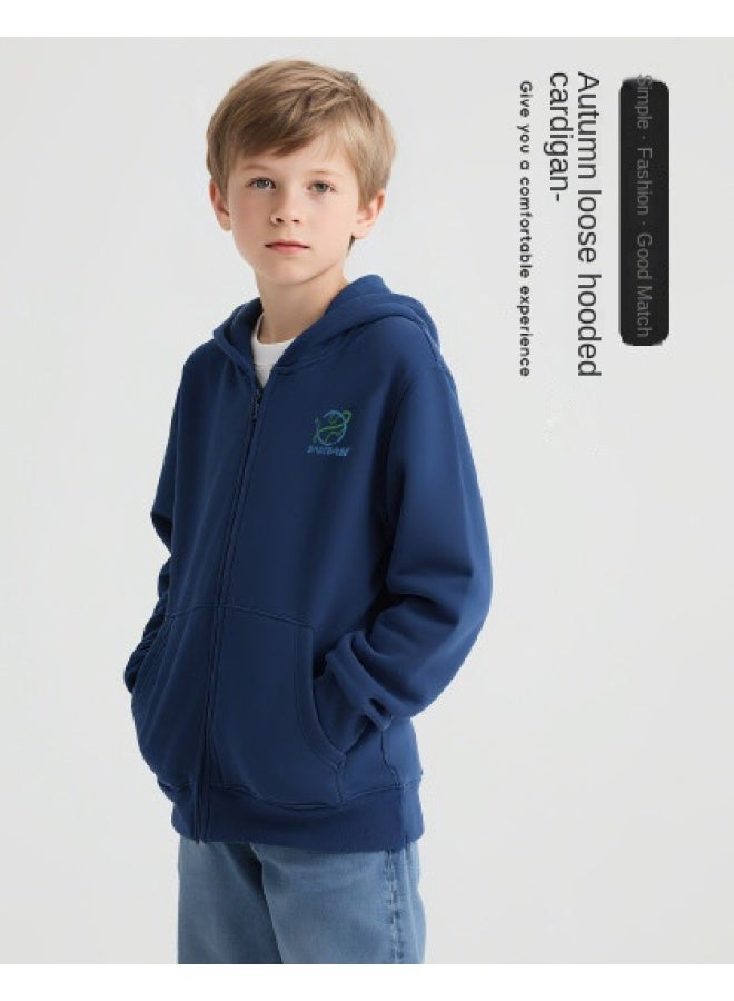 Badibadi Boy's Stylish Jacket, 25 Years Autumn Children's Casual Hoodie, Versatile Cardigan Sportswear Lightweight Top Autumn Clothing - Image 1