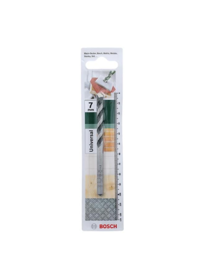 BOSCH Universal Multi-Purpose Drill Bit Silver and Grey 7 x 100mm JE2 609 255 476 - Image 1
