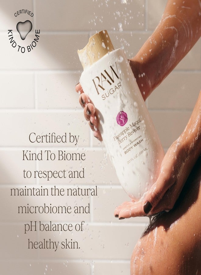 RAW SUGAR Caramel Vanilla Delight Gentle & Hydrating Body Wash, 20 Fl Oz (Pack of 3), Moisturizing & Indulgent Bath & Shower Gel, Vegan, Formulated without SLS/SLES & Parabens - Image 5