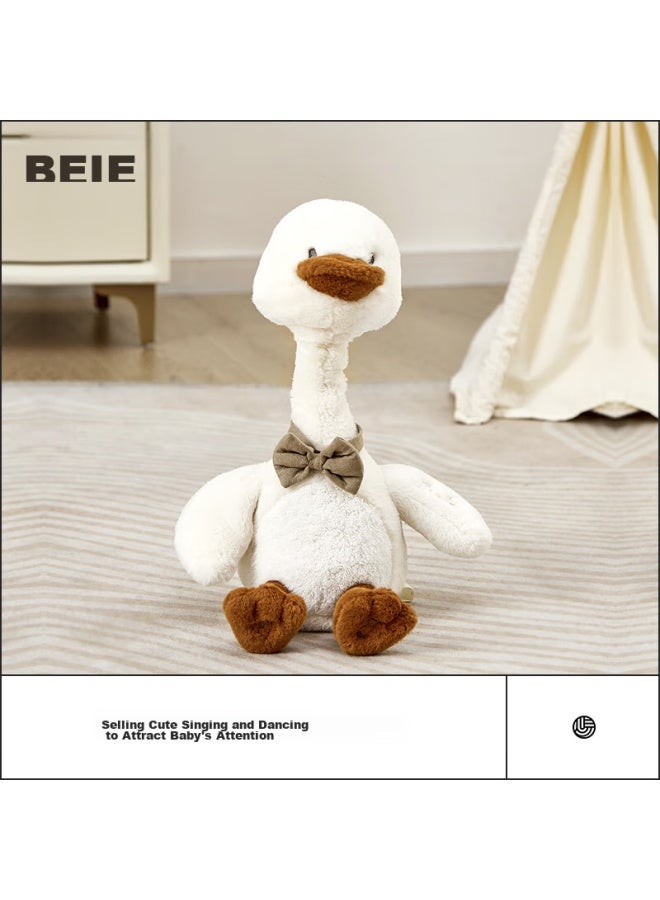 Beie Happy Duck Baby Learning To Speak Repeating Duck Plush Comforting Doll Toy Basic Version, Newborn Children's Gift - Image 3